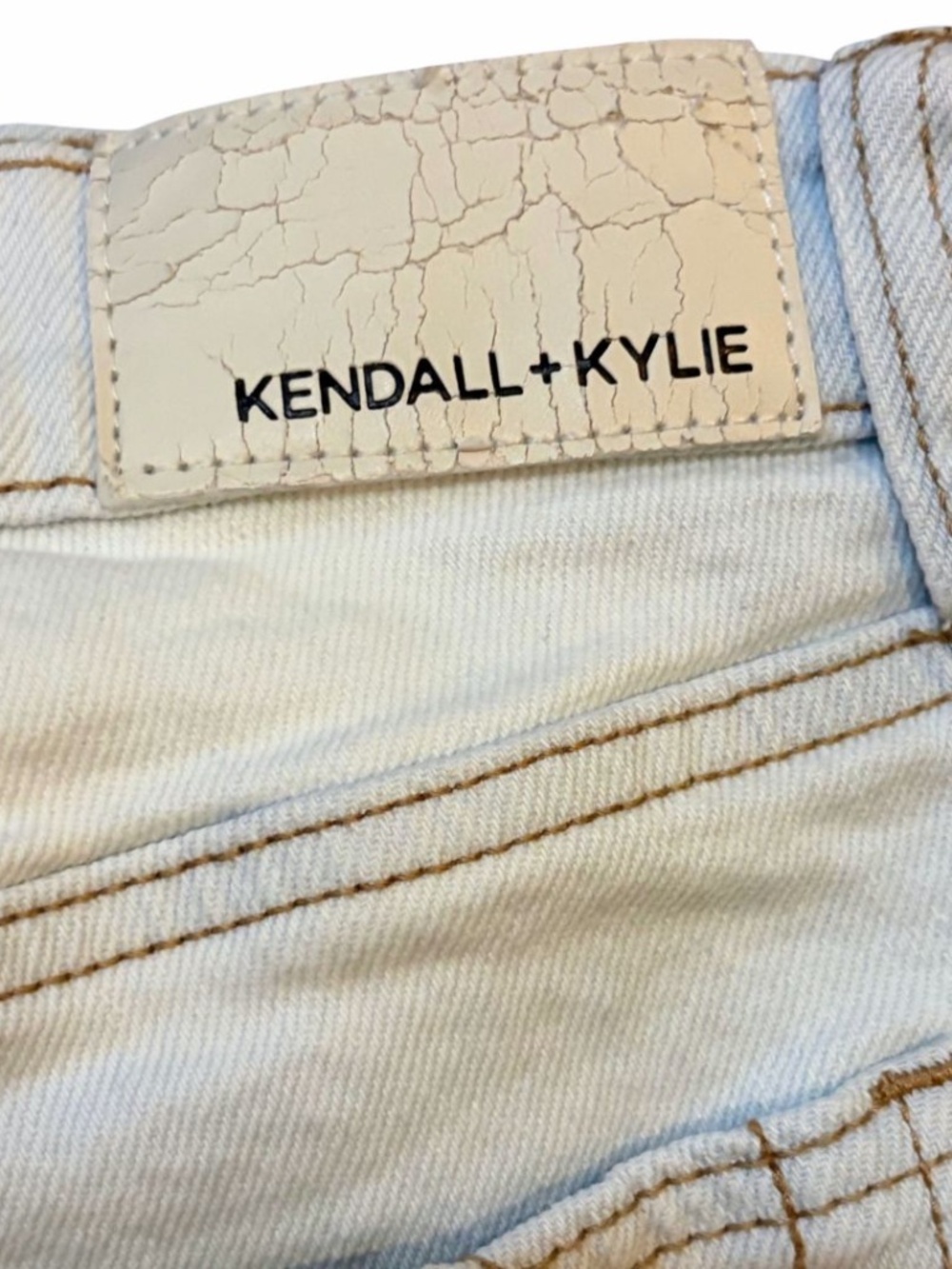 Kendall & Kylie The Icon Short High Waisted Denim Shorts - Picture 4 of 4